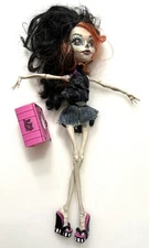 Monster High Skelita Calaveras Doll Scaris With  Diary, ALL Limbs, AND Shoes!