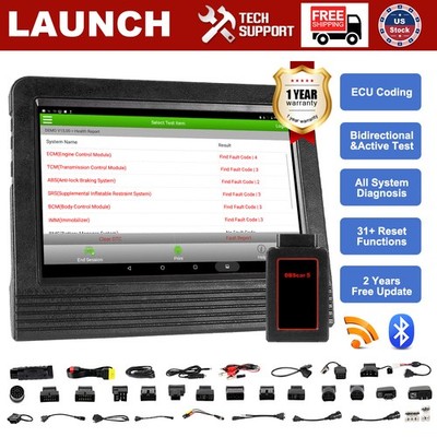 LAUNCH X431 SCANPAD All Systems Diagnostics  Scanner ECU IMMO Reset For Buick