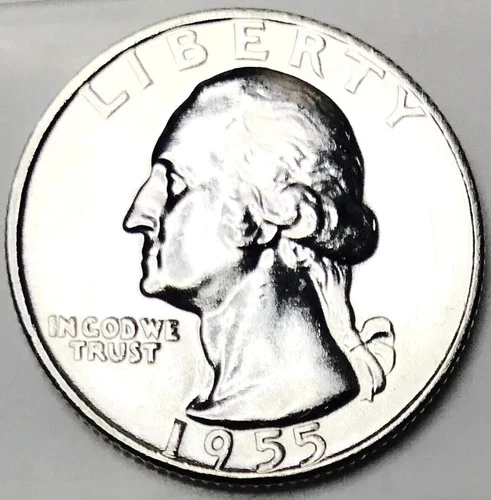 $1 Face - Brilliant Uncirculated 90% SILVER Washington Quarters Random Date