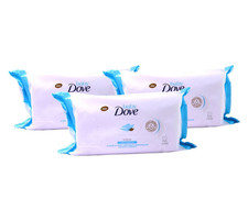 Baby Dove Rich Moisture Baby Wipes Fragrance Free Alcohol Free Pack of 3