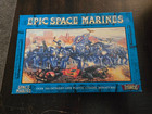 Epic 40K Space Marines Games Workshop Warhammer  Incomplete Open Box