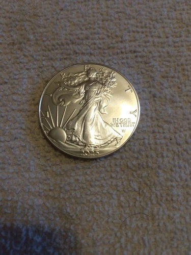 2025 W Silver Eagle Uncirculated One Dollar Coin