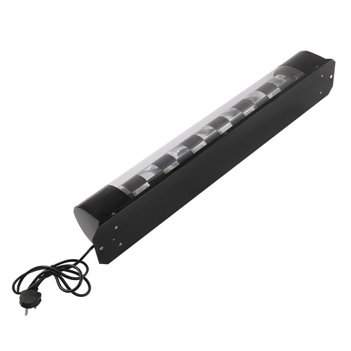 Barber Pole Light LED Black&White Checks Rotating Hair Salon Shop LED Lighting - Picture 10 of 21