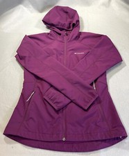 Columbia Jacket Women's Size Small Purple Hooded Windbreaker jacket