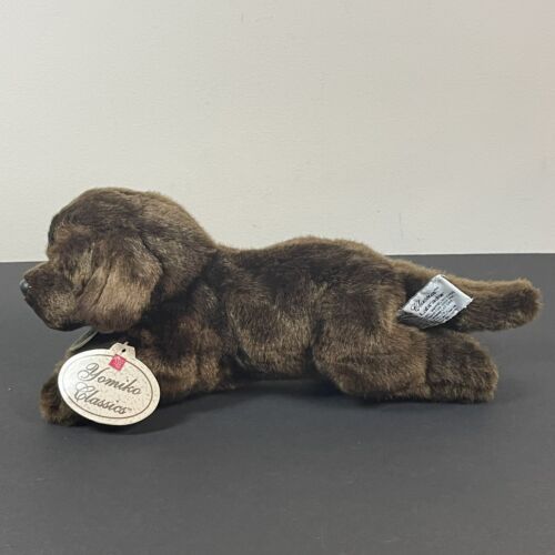 Vintage Russ Realistic Chocolate Labrador Dog Plush Stuffed Pup Yomiko Classics - Picture 4 of 13
