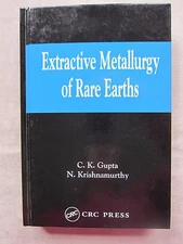 Old Book Extractive Metallurgy of Rare Metals CRC Press 2005 VGC