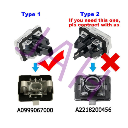 2X LICENSE NUMBER PLATE LED LIGHT FOR MERCEDES W204 C300 C350 08-10 S212 2010-11 - Picture 10 of 13