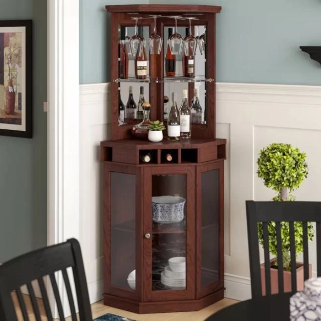 Bar And Wine Cabinet With Storage For