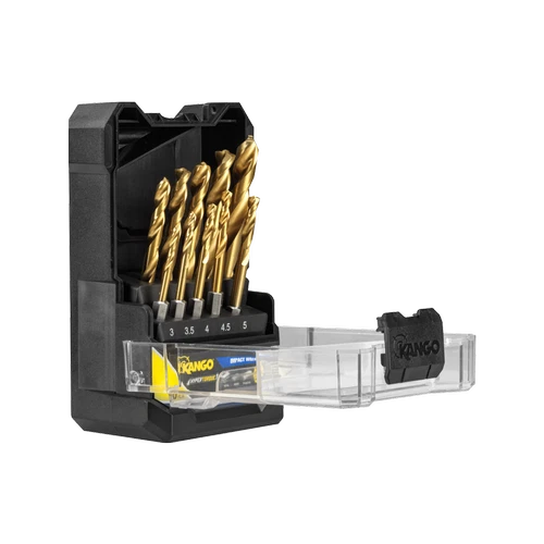 Kango 10 Piece Impact HSS Drill Bit Set