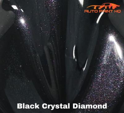 Black Crystal Diamond Basecoat High Solids Clearcoat Gallon Auto