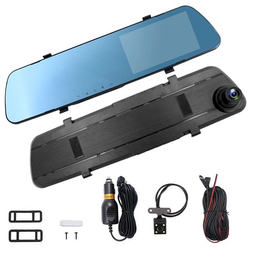 4.3" Touch Screen 1080P Car DVR Dual Dash Cam Camera Front Rear Video Recorder - Picture 15 of 16
