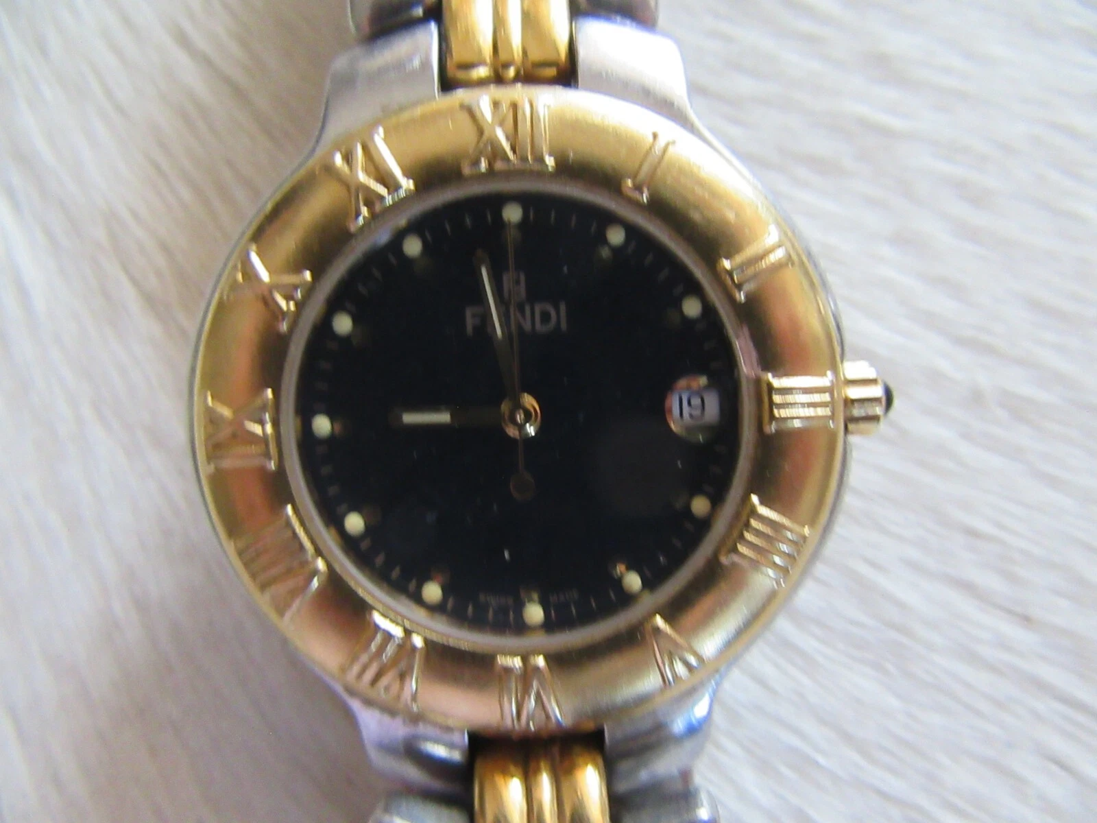 OROLOGIO DA UOMO CL FENDI OROLOGI 900G ACCIAIO BICOLORE ASSISTENZA!