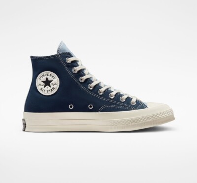 Converse Chuck 70 Tri-Panel Hi Navy Oat Milk US 10 Style: A05659C