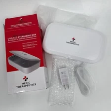 Medic Therapeutics UVC/LED Sterilizing Box with Built-In Wireless Charging Pad