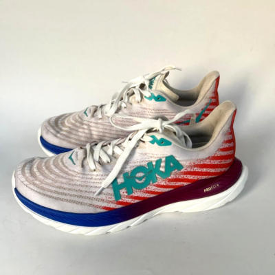 Hoka One One Mach 5 White Flame Running Training Shoes 1127893-WFM Hoka One One Mach 5 White Flame Running Training Shoes 1127893-WFM