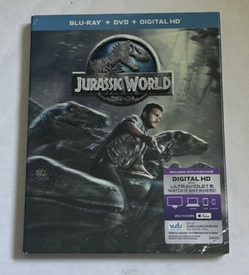 Jurassic World (Blu-ray + DVD) with Slipcover 25192212215| eBay