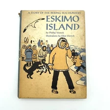 Eskimo Island Phillip & Ellen Viereck Signed John Day Co 1962 1st Ed Hardcover
