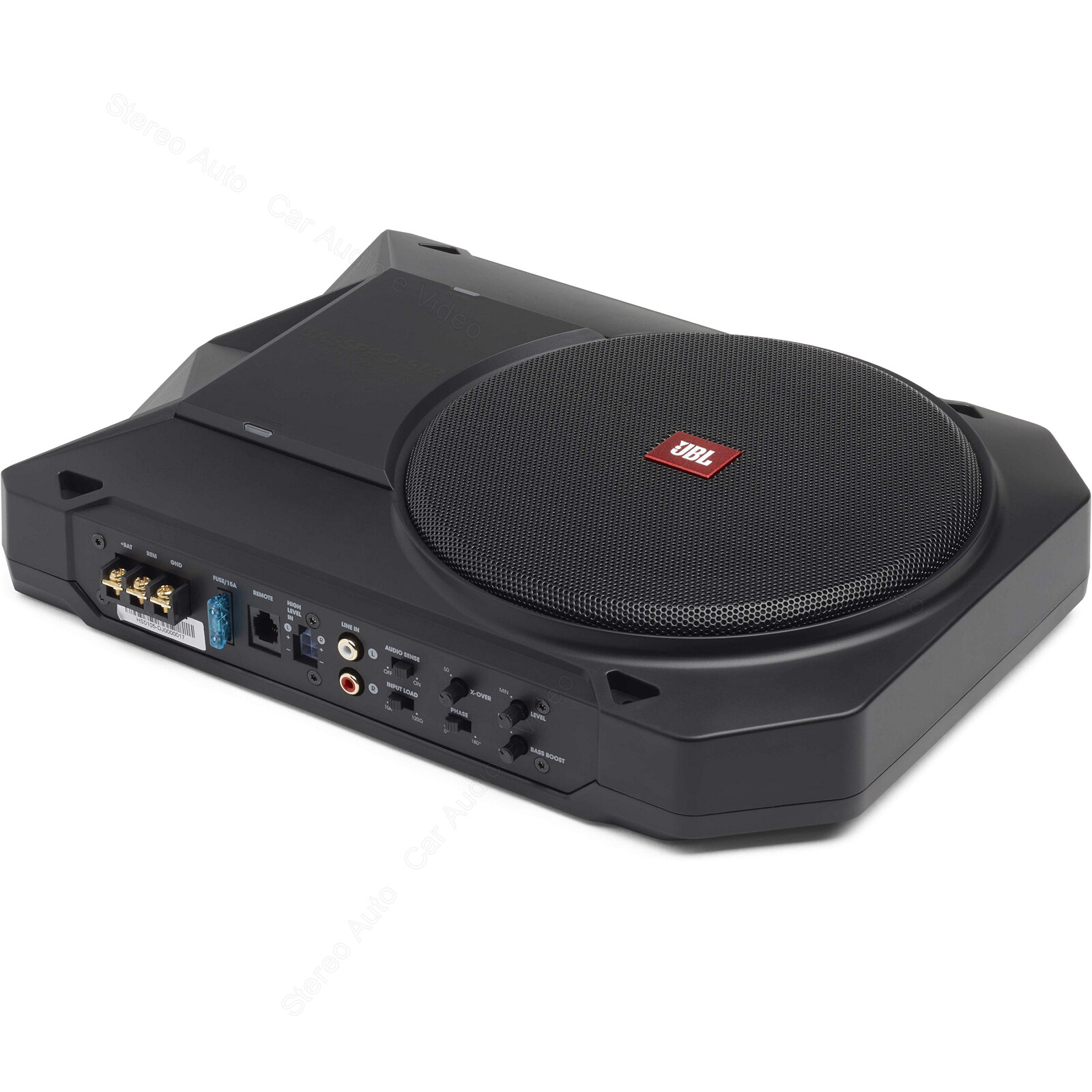 Subwoofer auto Sotto Sedile JBL Attivo Amplificato Sub Woofer piatto