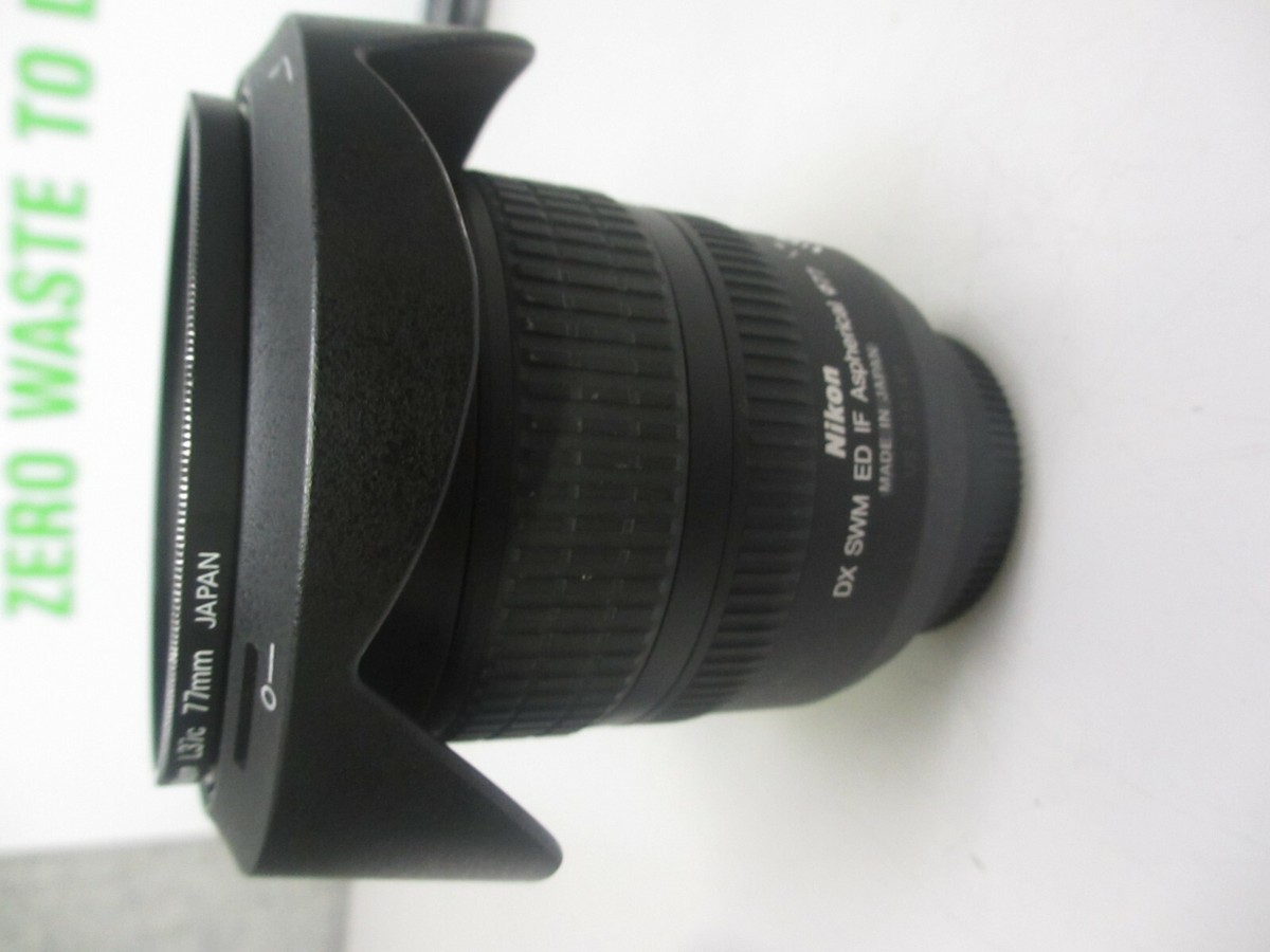 Nikon DX AF-S Nikkor 12-24mm 1:4 G ED w/ Tiffen 77mm UV Len Nikon DX AF-S Nikkor 12-24mm 1:4 G ED w/ Tiffen 77mm UV Len