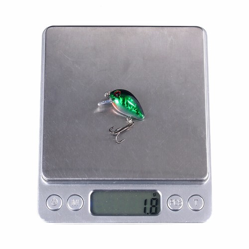11 Stück Minnow Crankbait Fischköder Angeln Köder Haken Barsch Wobbler 3cm/1,5g - Bild 5 von 12