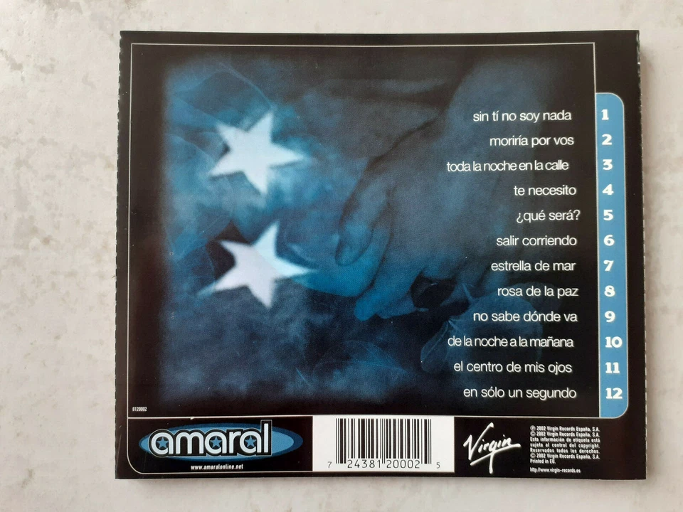 CD "AMARAL - ESTRELLA DE MAR" - TOP-ZUSTAND!!! - Bild 2 von 2