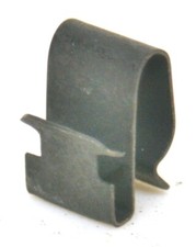 (25) - Automotive Cable Edge Clips - Double With Rolled Edge  8106