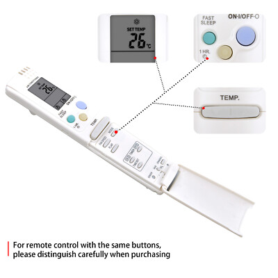 Akozon Air Conditioner Remote Control - Replacement For RCS-4MVPS4EX Models