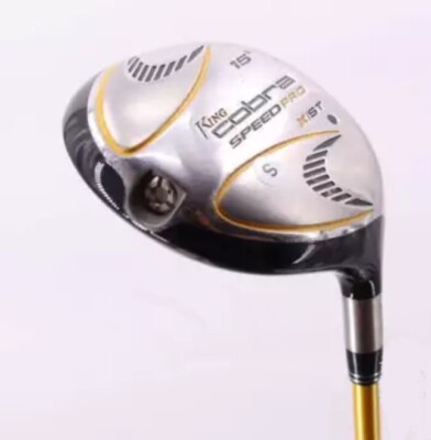 Cobra Speed Pro Fairway Wood 3 Wood 3W 15° Graphite Stiff Right