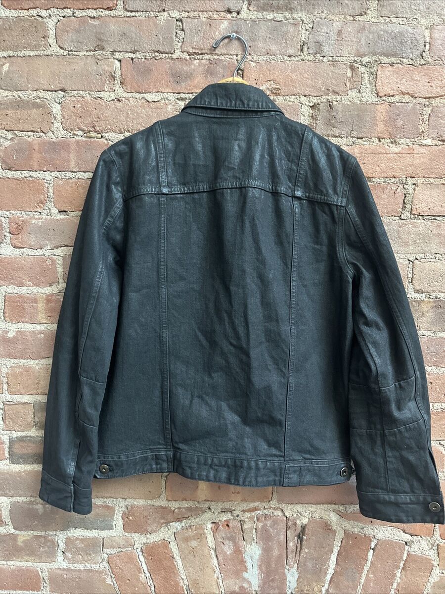 Balenciaga Men's Denim Jacket, Sz 50 Slim, Black, Ghesquière Balenciaga Men's Denim Jacket, Sz 50 Slim, Black, Ghesquière