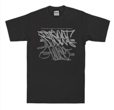 Streetwise Street Flow Graphic T-Shirt Black M-L-XL-2XL-3XL-4XL-5XL