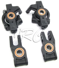 HoBao 1/8 Hyper SS - HUBS & SPINDLES (Front & Rear, axle bearings) 90006 HB-SS-C
