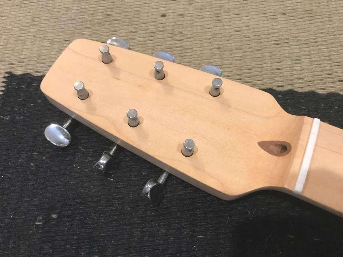 Manche De Guitare électrique De Rechange - Diapason 24-3/4", 22 Frettes, Bois Massif, Pour Modèles Type GS55