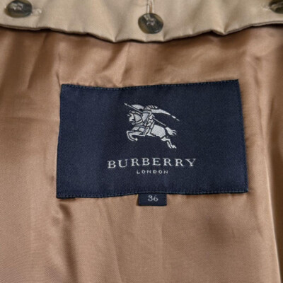EX/Size36] Burberry London Trench Coat with Liner & Belt Limited