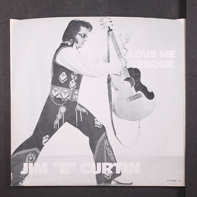 JIM ''E'' CURTIN: love me tender / take 2 STARFIRE 7'' Single 45 RPM