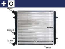 Radiateur Skoda OCTAVIA