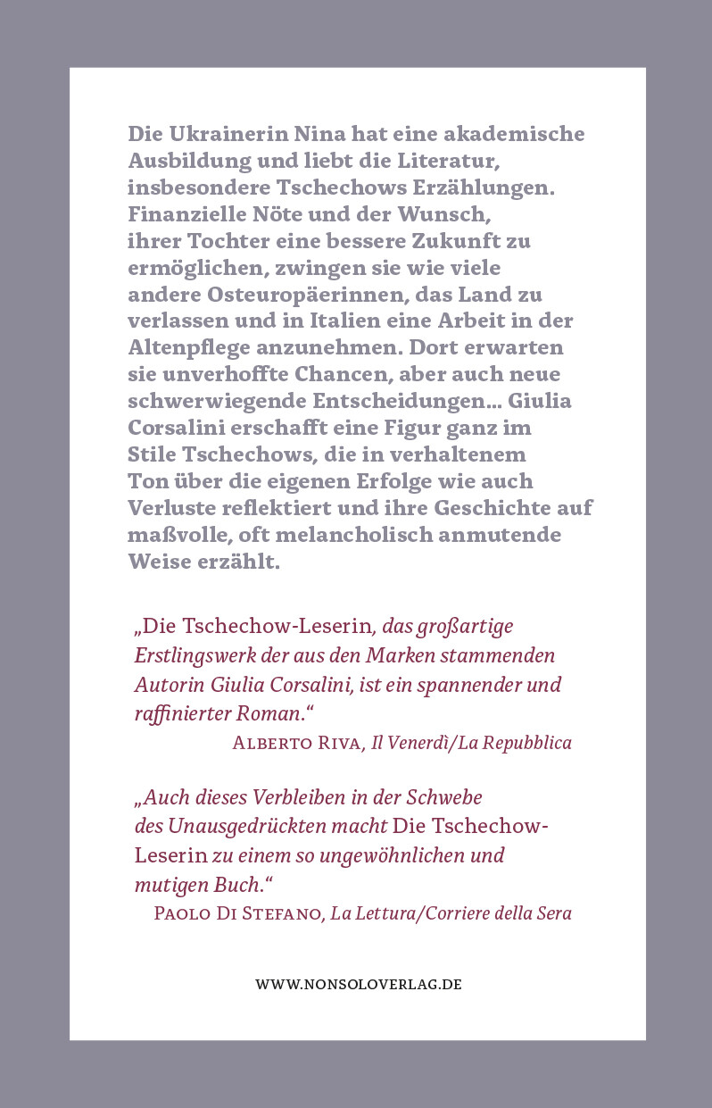 Thumbnail - Corsalini Giulia; Nonsolo Verlag Ug; Ruth Mader-koltay; Irene Pacini /