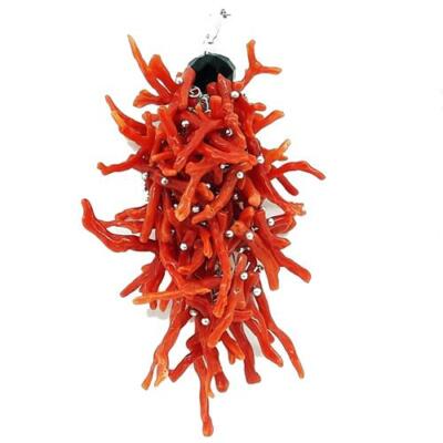 Ciondolo Corallo Rosso Sardegna A Forma Di Corno 4x28mm – Montatura In Argento, Portafortuna Artigianale Da Alghero - 5