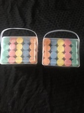 Sidewalk Chalk 20 pieces Green Red Blue Yellow Orange Lot Of 2. 40 Total Chalks