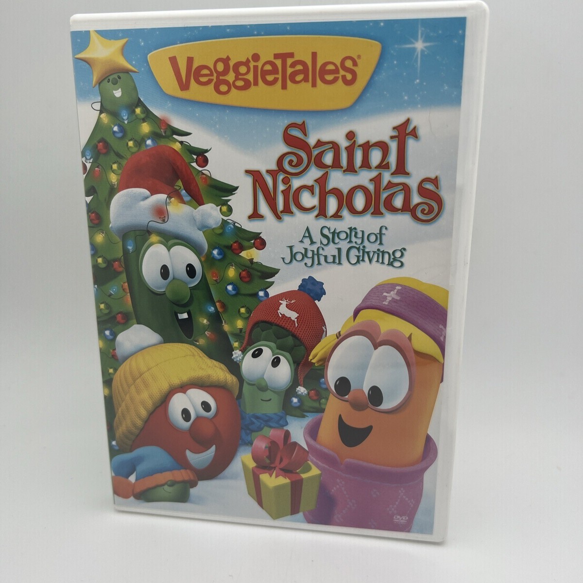 VEGGIETALES - Saint Nicholas A Story Of Joyful Giving DVD. F5