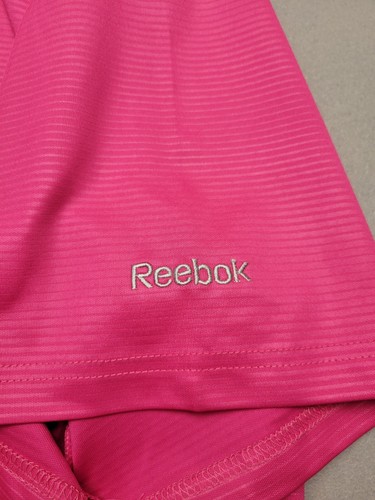 Reebok Golf Herren Neon Pink Kurzarm Poloshirt Größe 2XLT - Bild 5 von 7