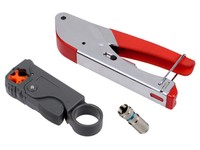 Compression Tool Kit F Bnc Rg58 Connector Fitting Coaxial Crimper Cable Coax on sale Compression Tool Kit F Bnc Rg58 Connector Fitting Coaxial Crimper Cable Coax on sale