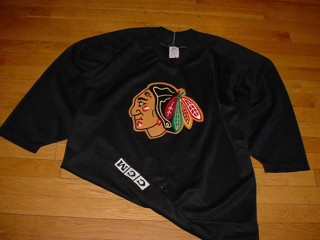 Chicago Blackhawks Black Authentic Practice Jersey