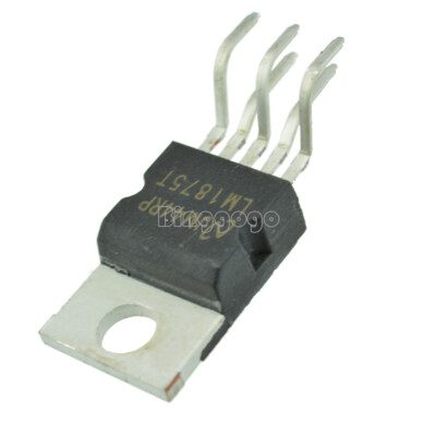 10PCS   IC LM1875T AMP AUDIO PWR 30W AB TO220-5 NEW