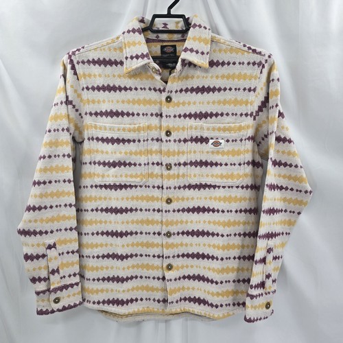 NWT Dickies Falkville Men's Long Sleeve Shirt Shacket WLE06EGD Heavy Size Small - Picture 2 of 11