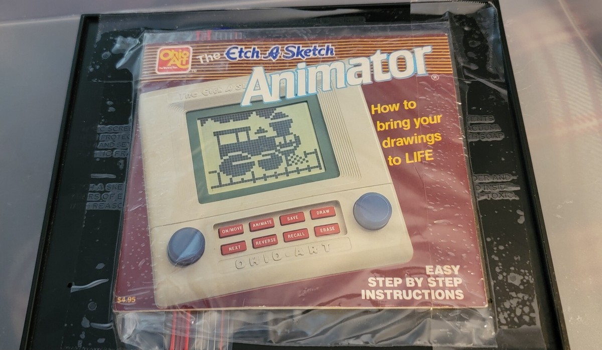 original Etch A Sketch. No Box But Has Papers And Instructions | eBay