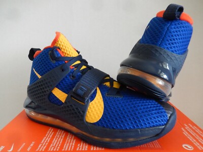 NIKE AIR FORCE MAX II MIDNIGHT NAVY BLUE-AMARILLO YELLOW SZ  display picture 1