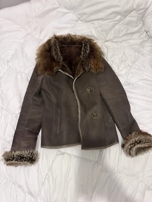 manteau mouton retournée mac douglas - Photo 1/3