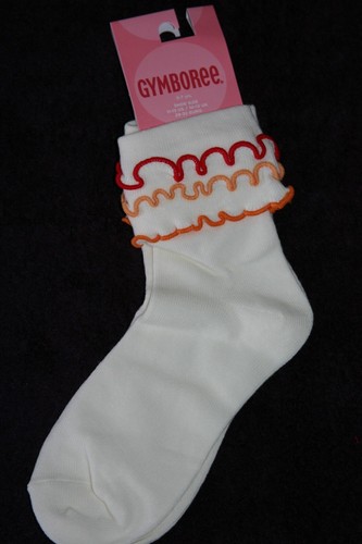 Gymboree FIESTA DEL SOL Ruffle Socks & Crochet Flower Hair Snap Clips NWT 3-4 yr - Picture 2 of 2
