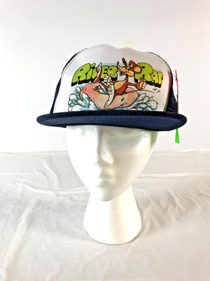 Mohr's Blue River Rat Blue Mesh Trucker Snap-Back Hat - New with Tag