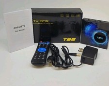 Android TV Box T95 6K Ultra HD Media Player Quad Core w/ Remote HDMI  Power